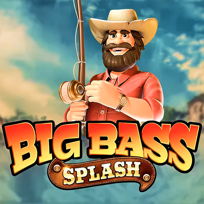 Big Bass Splash fishing-themed slot with money symbols and progressive free spins bonus game