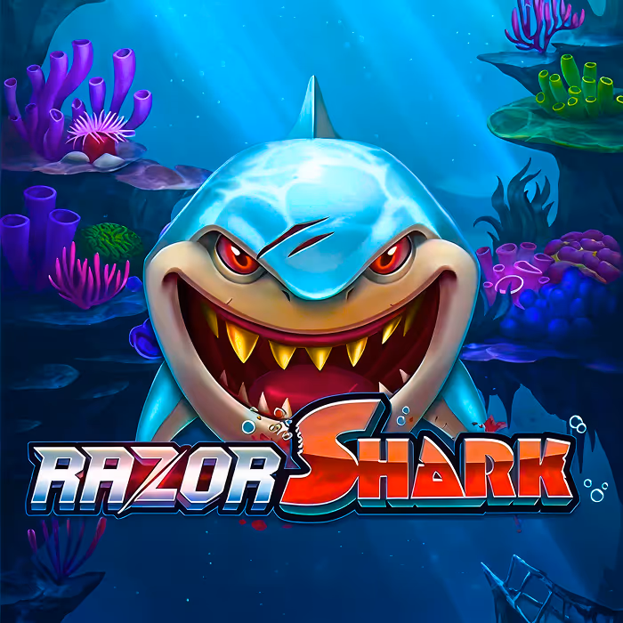 Razor Shark underwater adventure slot featuring mystery stacks and multiplier reveals